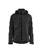 Blåkläder Hybrid Jacke Schwarz/Schwarz Produktbild