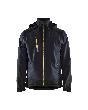 Blåkläder Softshell Jacke Dunkelblau/Gelb Produktbild