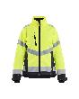 Blåkläder Leichte gefütterte Damen Winterjacke High Vis High Vis Gelb/Schwarz Produktbild