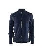 Blåkläder Mikrofleece-JackeDunkel Marineblau/High Vis Gelb Produktbild