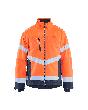 Blåkläder High Vis Winterjacke High Vis Orange/Marineblau Produktbild img1 S