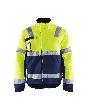 Blåkläder Winterjacke High Vis Gelb/Marineblau Produktbild