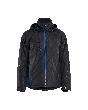 Blåkläder Leichte gefütterte Funktionsjacke Schwarz/Kornblau Produktbild