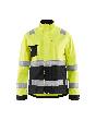 Blåkläder Damen High Vis Jacke High Vis Gelb/Schwarz Produktbild