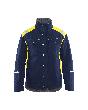 Blåkläder Winterjacke Marineblau/Gelb Produktbild