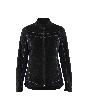 Blåkläder Damen Microfleece Jacke Schwarz Produktbild