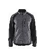 Blåkläder Hybrid Jacke Schwarz/Dunkelgrau Produktbild