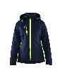 Blåkläder Damen Funktionsjacke leicht gefüttertDunkel Marineblau/High Vis Gelb Produktbild