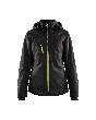 Blåkläder Damen Funktionsjacke leicht gefüttert Schwarz/Gelb Produktbild