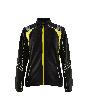 Blåkläder Damen Microfleece Jacke Schwarz/Gelb Produktbild