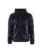 Blåkläder Strickjacke mit Softshell Dunkel Marineblau/Schwarz Produktbild