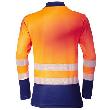 UVEX Poloshirt Construction orange, warnorange M Produktbild img4 S