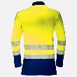 UVEX Poloshirt Construction gelb, warngelb M Produktbild img4 S