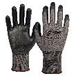 NITRAS SKIN FLEX 3D CUT C, Schnittschutzhandschuhe, grau / schwarz, EN ISO 21420, EN 388, OEKO-TEX Produktbild