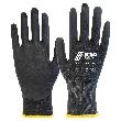 NITRAS ESD 3D CUT C, Schnittschutzhandschuhe, anthrazit / schwarz, EN 388, OEKO-TEX Produktbild