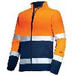 UVEX Arbeitsjacke Construction orange, blau, warnorange M Produktbild img6 S