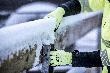 NITRAS WINTER CUT C, Schnittschutzhandschuhe, neongelb / schwarz, EN 388, EN 407, EN 511 Produktbild img2 S