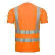 NITRAS MOTION TEX VIZ, Warn-T-Shirt, neonorange, EN ISO 13688, EN ISO 20471, EN 13758-2 Produktbild img2 S