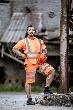 NITRAS Warnweste, neonorange, EN ISO 13688, EN ISO 20471 Produktbild img3 S