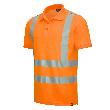 NITRAS MOTION TEX VIZ, Warn-Poloshirt, neonorange, EN ISO 13688, EN ISO 20471, EN 13758-2 Produktbild