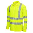 NITRAS MOTION TEX VIZ, Warn-Langarm-Poloshirt, neongelb, EN ISO 13688, EN ISO 20471, EN 13758-2 Produktbild