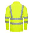 NITRAS MOTION TEX VIZ, Warn-Langarm-Poloshirt, neongelb, EN ISO 13688, EN ISO 20471, EN 13758-2 Produktbild img2 S