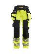 Blåkläder Damenhose High Vis 4-Wege-StretchHigh Vis Gelb/Schwarz Produktbild