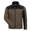 NITRAS MOTION TEX PLUS, Fleece-Jacke, braun / schwarz, OEKO-TEX Produktbild