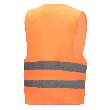 NITRAS Warnweste, neonorange, EN ISO 13688, EN ISO 20471 Produktbild img2 S