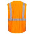 NITRAS Warnweste, neonorange, EN ISO 13688, EN ISO 20471, EN 1149 Produktbild img2 S