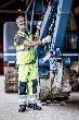 NITRAS Warnweste, neongelb, EN ISO 13688, EN ISO 20471, EN 1149 Produktbild img3 S