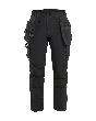 Blåkläder Damen Handwerkerhose 4-Wege-StretchSchwarz Produktbild