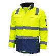 NITRAS MOTION TEX VIZ, Warnparka, neongelb / marineblau, EN ISO 13688, EN ISO 20471, EN 343 Produktbild