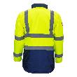 NITRAS MOTION TEX VIZ, Warnparka, neongelb / marineblau, EN ISO 13688, EN ISO 20471, EN 343 Produktbild img2 S