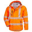 NITRAS MOTION TEX VIZ PLUS, Warn-Regenjacke, neonorange, EN ISO 13688, EN ISO 20471, EN 343, OEKO-TEX Produktbild