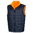 NITRAS MOTION TEX VIZ PLUS, Warn-Multifunktionsjacke, neonorange / marineblau, EN ISO 13688, EN ISO 20471, EN 343, EN 342, OEKO-TEX Produktbild img10 S