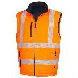 NITRAS MOTION TEX VIZ PLUS, Warn-Multifunktionsjacke, neonorange / marineblau, EN ISO 13688, EN ISO 20471, EN 343, EN 342, OEKO-TEX Produktbild img8 S