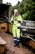 NITRAS MOTION TEX VIZ, Warn-Winterhose, neongelb / marineblau, EN ISO 13688, EN ISO 20471, EN 342, EN 343, OEKO-TEX Produktbild img3 S