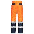 NITRAS MOTION TEX VIZ, lange Winter-Warnhose, neonorange / marineblau, EN ISO 13688, EN ISO 20471, EN 342, EN 343, OEKO-TEX Produktbild img2 S