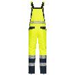 NITRAS MOTION TEX VIZ, Warn-Winterhose, neongelb / marineblau, EN ISO 13688, EN ISO 20471, EN 342, EN 343, OEKO-TEX Produktbild img2 S