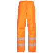 NITRAS MOTION TEX VIZ PLUS, Warn-Regenhose, neonorange, EN ISO 13688, EN ISO 20471, EN 343 Produktbild img2 S
