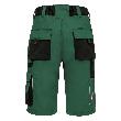 NITRAS MOTION TEX PLUS, Arbeitshose, kurz, grün / schwarz, OEKO-TEX Produktbild img2 S