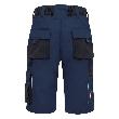 NITRAS MOTION TEX PLUS, Arbeitshose, kurz, marineblau / schwarz, OEKO-TEX Produktbild img2 S