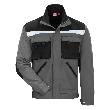 NITRAS MOTION TEX PLUS, Arbeitsjacke, grau / schwarz, OEKO-TEX Produktbild img1 S