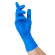 NITRAS TOUGH GRIP N 300, Nitril-Einmalhandschuhe, blau, EN ISO 374, Box à 50 Stück Produktbild img2 S