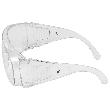 NITRAS VISION PROTECT BASIC, Bügelbrille, transparent, EN 166 Produktbild img3 S