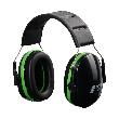 NITRAS MUTE DEFENDER PRO, Kapselgehörschutz, schwarz / grün, EN 352-1 Produktbild