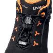 UVEX 2 MACSOLE® Halbschuhe S3 65241 schwarz, orange Weite 10 Größe 38 Produktbild img4 S