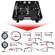 KS Tools Kraftstoff Niederdruck-Diagnose-Satz, 14-tlg Produktbild