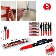KS Tools 2in1 Druckbleistift und Tieflochmarker-Satz, 8-tlg, 5er Pack Produktbild